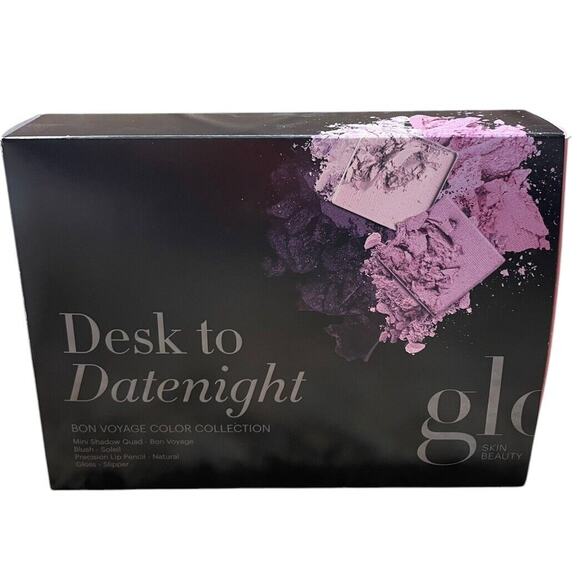 GLO SKIN BEAUTY Makeup 4 pc Pallets Lip Eye Bon Voyage CollectionNWT